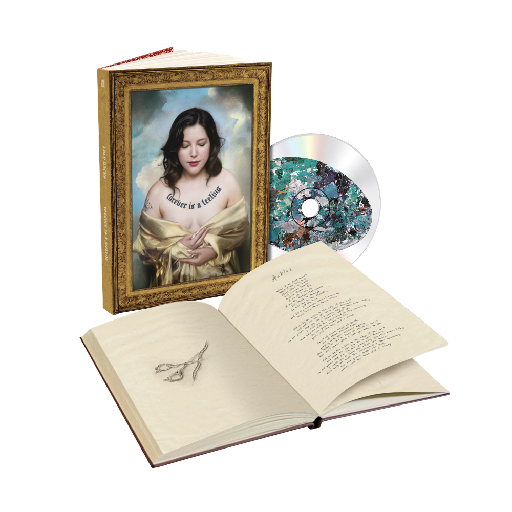 Forever Is A Feeling Deluxe Hard Bound Lyric Book with CD