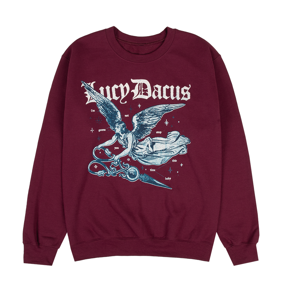 Angel Scissors Sweatshirt - Lucy Dacus Official Store Angel Scissors Sweatshirt - Lucy Dacus Official Store