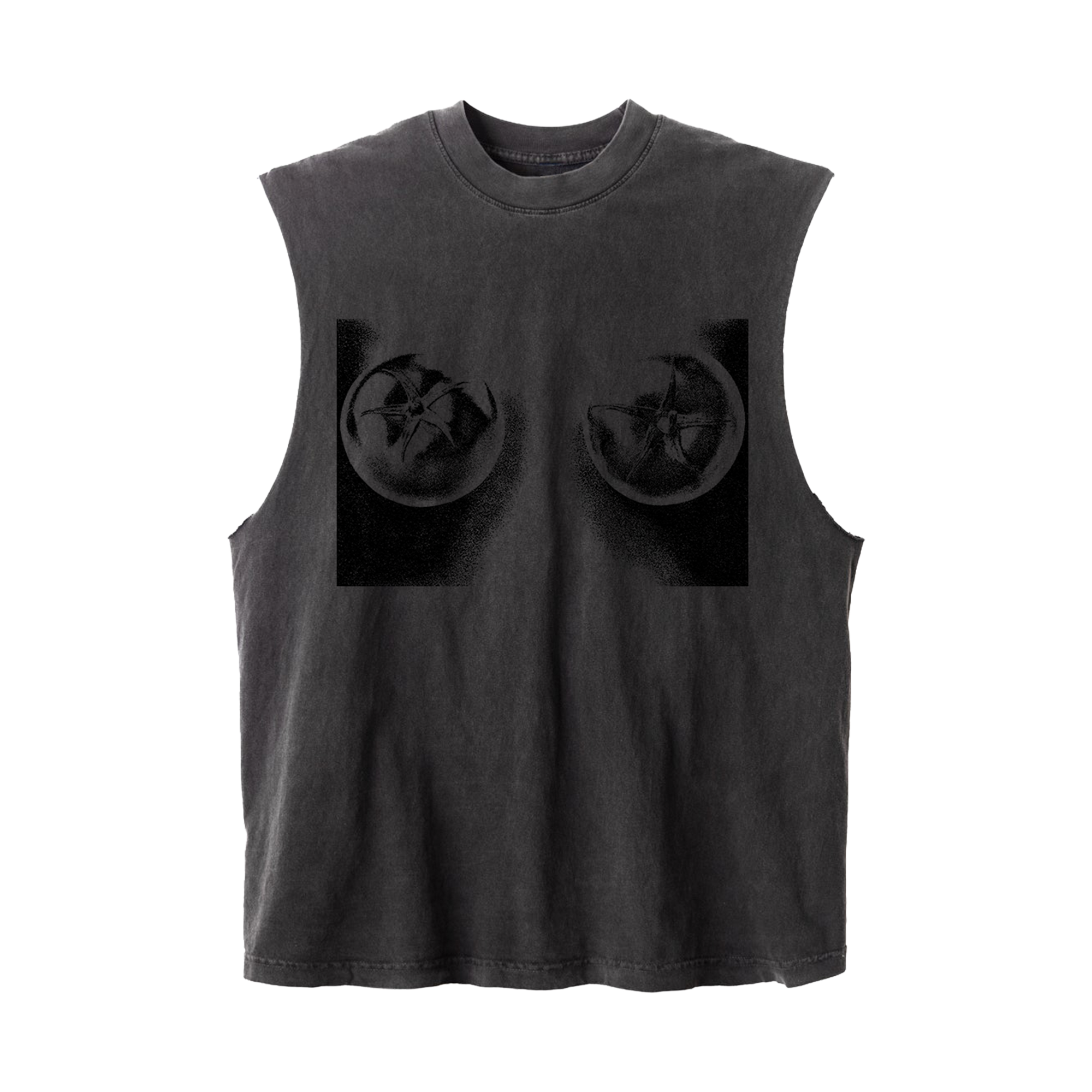 Tomatoes Raw Edged Tank - Lucy Dacus Official Store