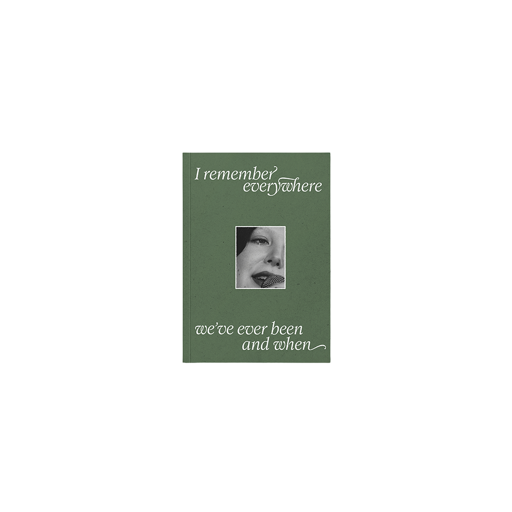 I remember everywhere we’ve ever been and when [Photo Book] Cover