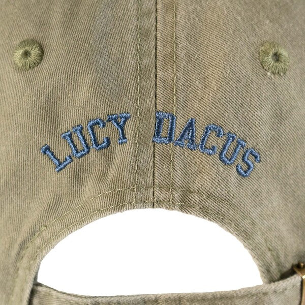 Dads Fear Me Cap (Blue) Back Detail