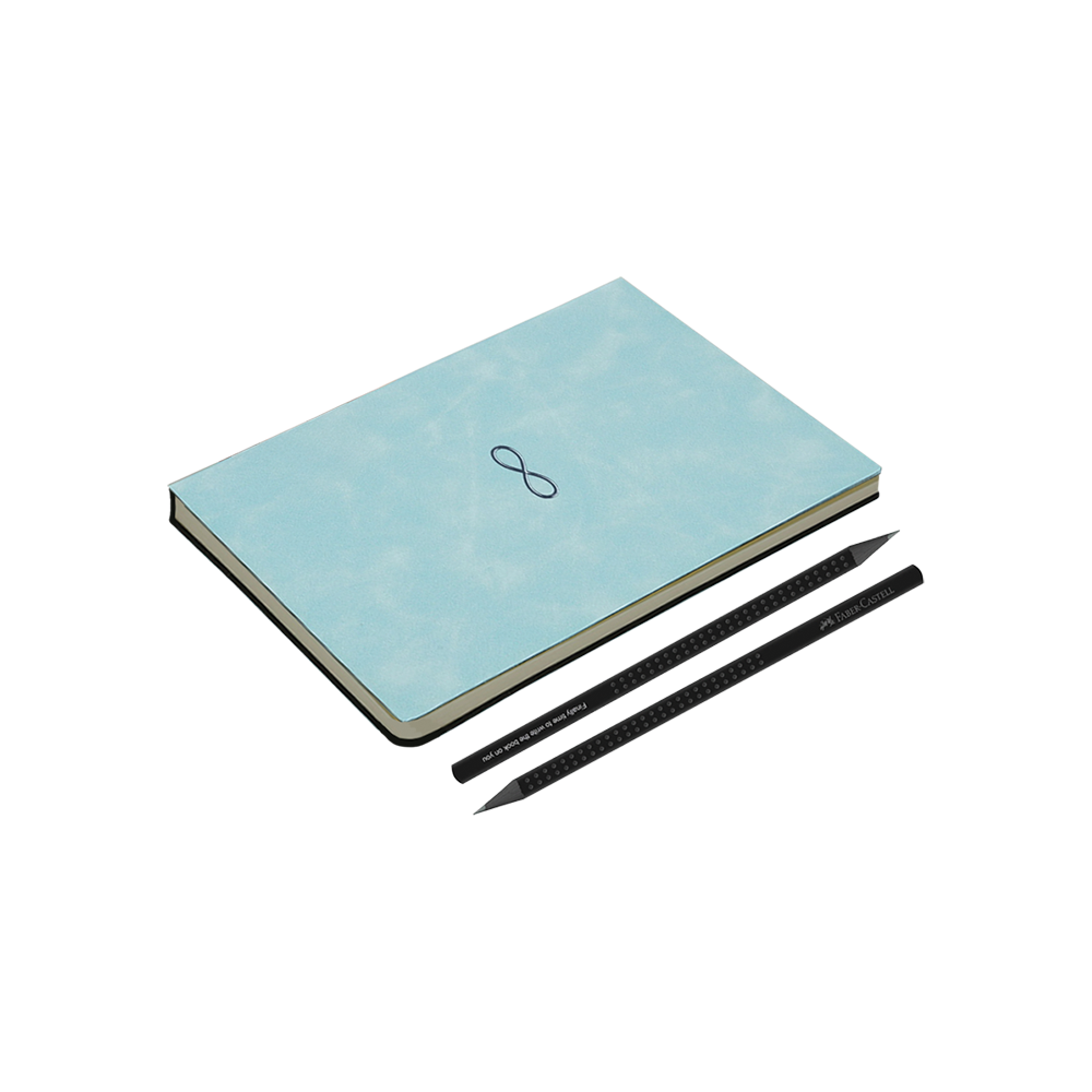 Infinity Journal + Pencil Set
